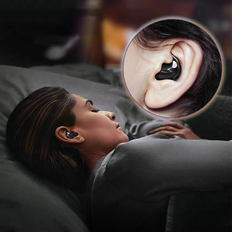 Auricular inalámbrico Bluetooth 5.3 para dormir con controles táctiles