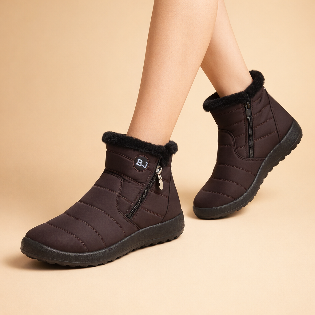 Women’s Fur-Lined Ankle Snow Boots
