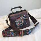 Sac à bandoulière pour femmes avec motif éléphant