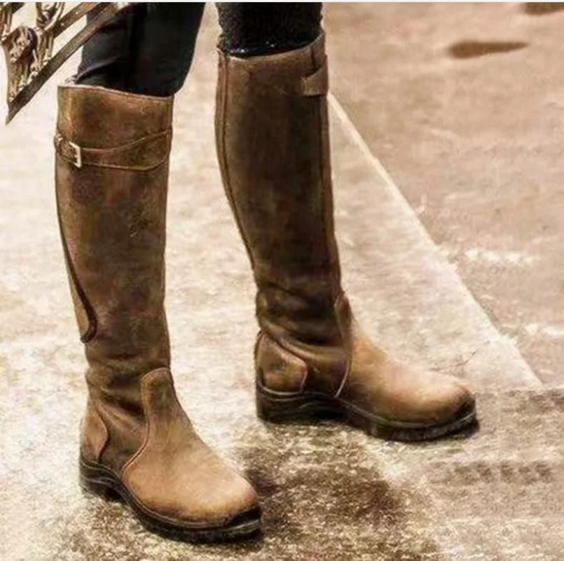 Women’s Tall Buckle Outdoor Boots