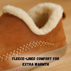 Chaussures d’hiver confortables pour femmes, doublées de fausse fourrure