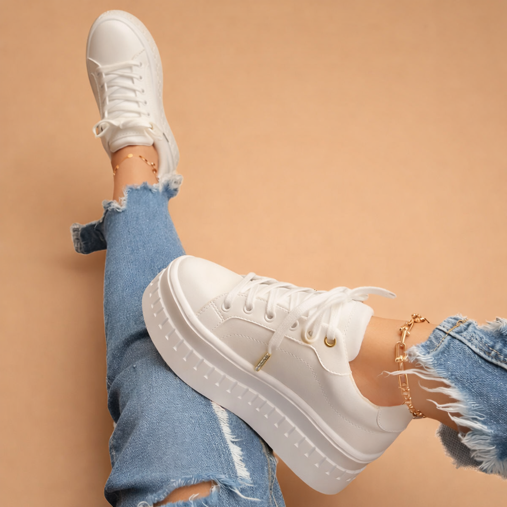 Women’s Lace-Up Platform Sneakers