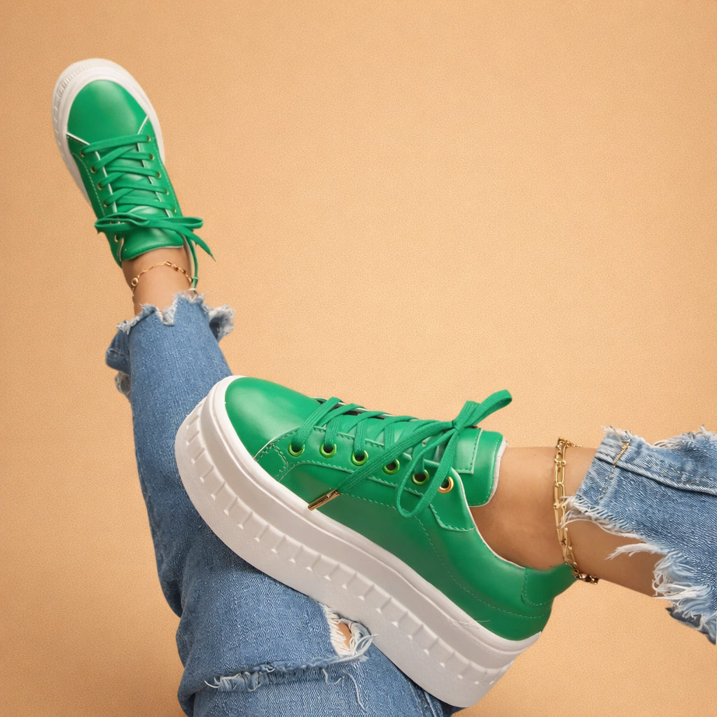 Women’s Lace-Up Platform Sneakers