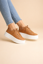 Women’s Lace-Up Platform Sneakers