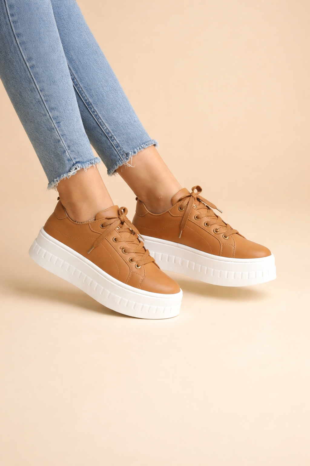 Women’s Lace-Up Platform Sneakers