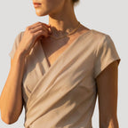 Women’s Elegant Wrap Blouse
