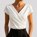 Women’s Elegant Wrap Blouse