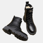 Damen-Kampfstiefel mit Schnürung