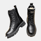 Damen-Kampfstiefel mit Schnürung