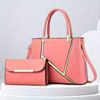 Ensemble de sacs à main pour femme avec pochette assortie