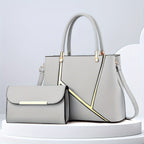 Ensemble de sacs à main pour femme avec pochette assortie