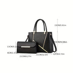 Ensemble de sacs à main pour femme avec pochette assortie