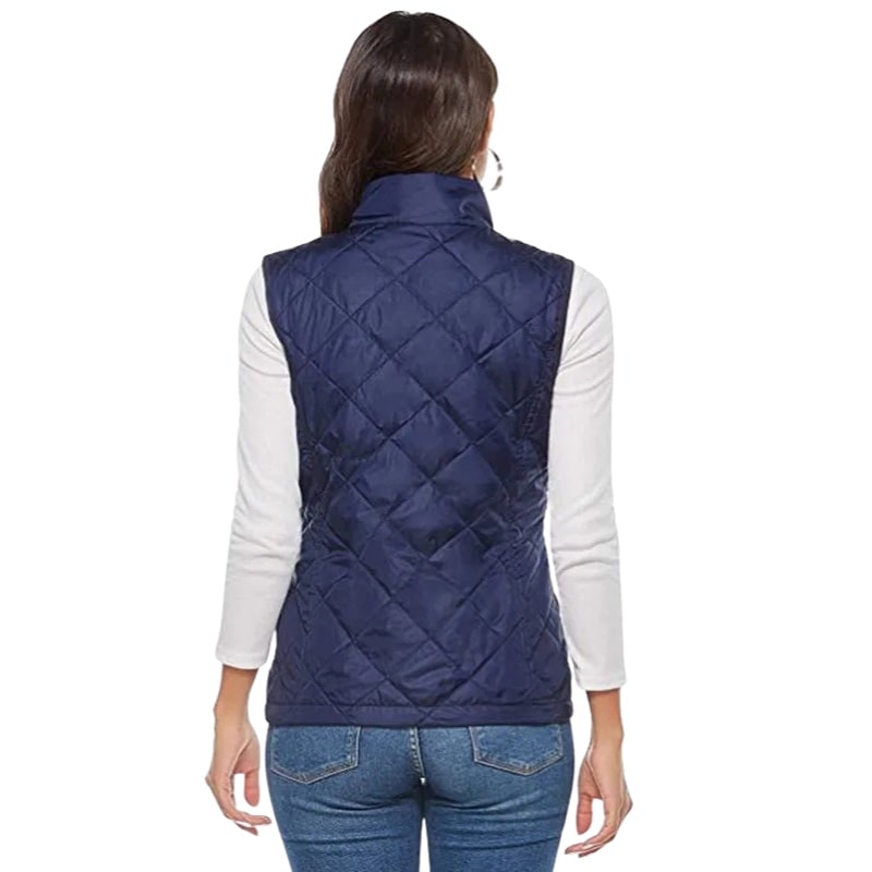 Gilet chauffant matelassé