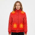 Quilted Heated Winter Jacket
