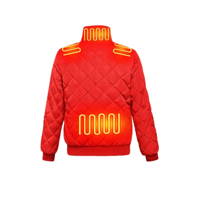 Quilted Heated Winter Jacket