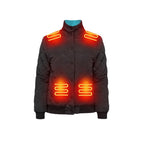 Quilted Heated Winter Jacket