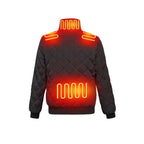 Quilted Heated Winter Jacket