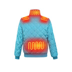 Quilted Heated Winter Jacket
