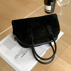 Structured Dome Top-Handle Handbag