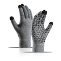 Guantes tejidos para pantalla táctil con detalles antideslizantes