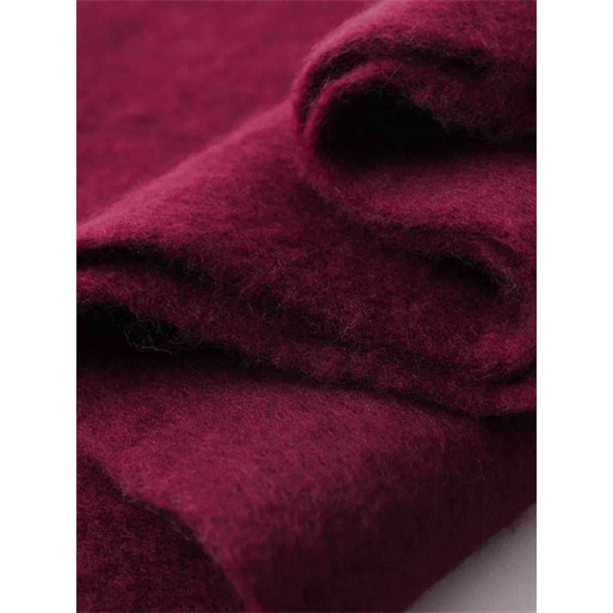 Écharpe d’hiver oversize en maille brossée