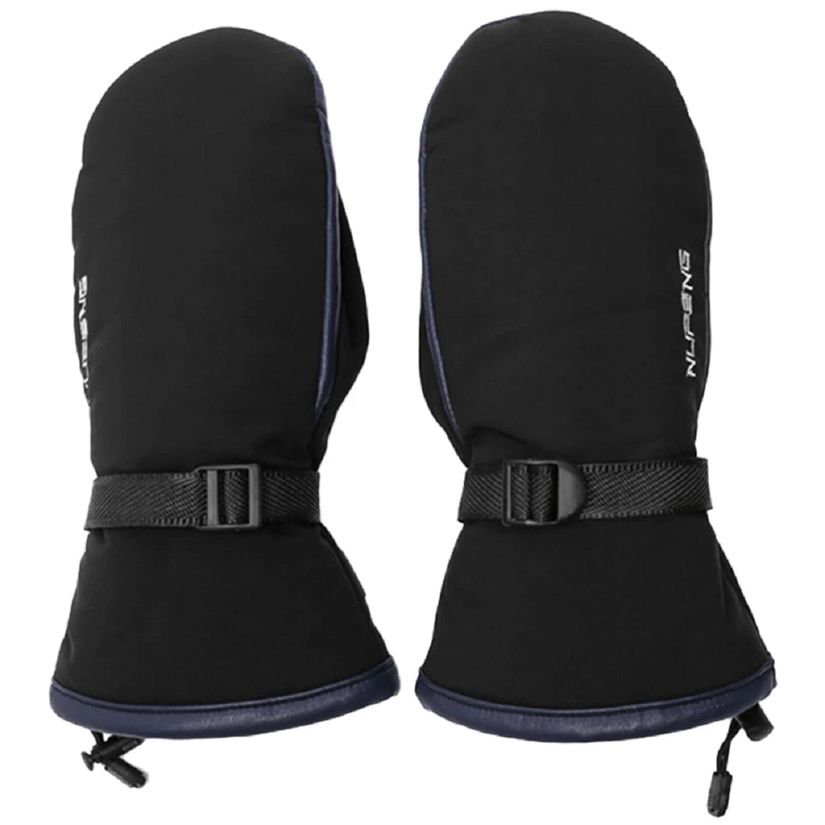 Heated Winter Mittens with Adjustable Wrist Strap