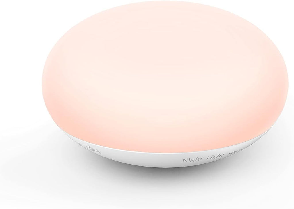 Blød natlampe i silikone med touch-betjening